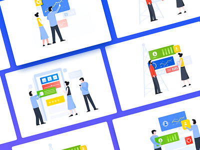 Hero illustrations branding design illustration onboarding