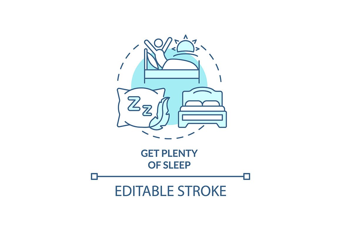 Get plenty of sleep svg icon by bsd studio on Dribbble