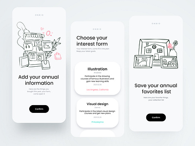 Plan form page app branding colorful design illustration typography ui ux vector 视觉艺术