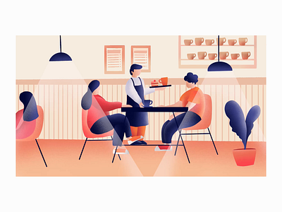 Illustration speedpainting 2d 2d art art character creative dashboad design digital painting graphic design illustration landing page nature people procreate startup studio ui vector