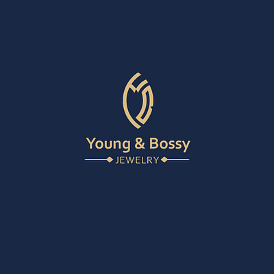 Y & B Jewelry Logo Concpt clean logo logotype monogram