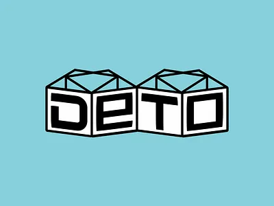 DeTo Logo 2 branding delivery service design illustration line art logo love vector