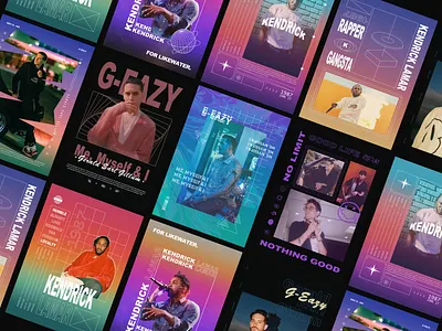 POSTER DESIGN FOR LIKEWATER#06 composing design jewelry kendrick lamar poster simple ui