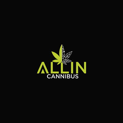 Allin Cannibus Logo creative logo flat logo logo designer logodesign logos logotype minimal minimalist logo modern logo