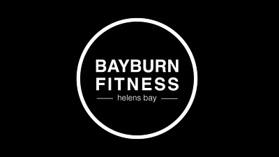 Bayburn Fitness Logo brand design typography website