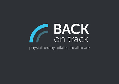 Back On Track Branding Porject brand flat logo typography website