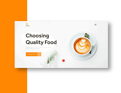 Hero Section design ux web design website design