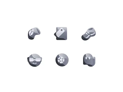 The face of the King Kong icon app design icon illustration ui