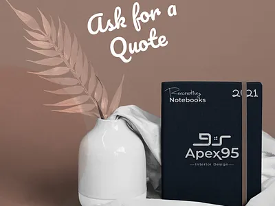 Apex Notebook branding design illustrator logo