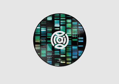 Plaid – STEM SELL (remixes) ltd edition 12" picture disc charity design graphic design music package design vinyl
