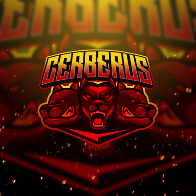 cerberus cartoon cerberus esports gaming gaminglogo logo mascot mascotlogo