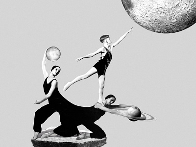 Cosmic Dancer blackandwhite collage collage art collage maker collageart collages digital art digital collage digitalart montage surreal surreal art surrealism surrealist surrealistic vintage wowtiful