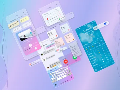 Mobile App app art branding design graphic design illustration ui ux web website