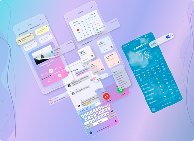 Mobile App app art branding design graphic design illustration ui ux web website