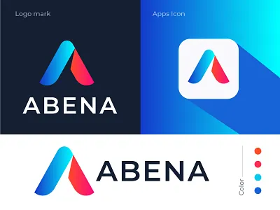 a letter logo - modern logo - consulting logo design brand identity branding business company concept consulting creative gradient logo 2020 logo designer merch modern modern logo notary pattern recent logo simple smart logo strong value writing