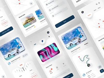 Fuel Delivery App Project 2020 app design app designer filling station app gas delivery app interface minimal mobile app petrol app ui design