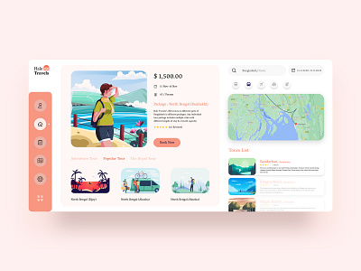 Hale Travels-Dashboard app dashboard dashboard design dashboard ui design travel travel agency travel app travel design ui ux