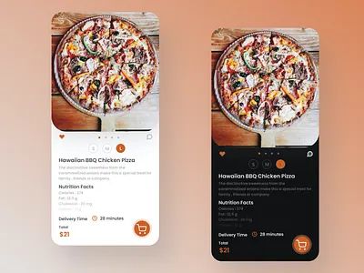 Pizza ordering App UI design experience design figmadesign interaction interfacedesign pizzaordering ui uidesign userinterface