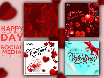 Valentines Day Social Media Post Design.... abstract banner design branding and identity branding design design design idea flyer design hand drawn happy valentines day love design poster design social media design valentines day valentines day bash valentines day card valentines day flyer valentines day poster valentines flyer valentinesday