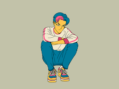 Guy art character design characterdesign color cool draw illustration photoshop trip