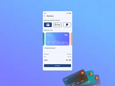 Credit card checkout 2 dailyui