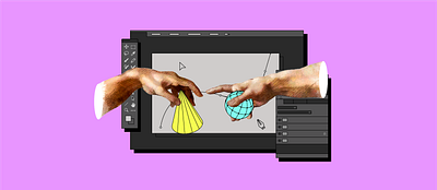 Сomputer graphics artist art design illustration skillbox vector