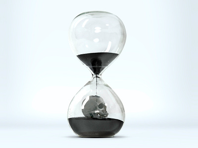 A life time 5ds canon death hour glass hourglass photography skull time