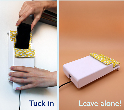 KozyFone - behavioral therapy phone dock cad design industrial design kids product product design prototyping psychology sleep sleep health smartphone