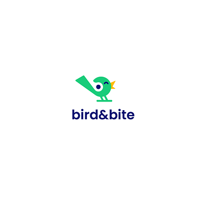 bird & bite beat bird bite brand identity branding clever creative design entertainment headphone logo minimal music negativespace simple
