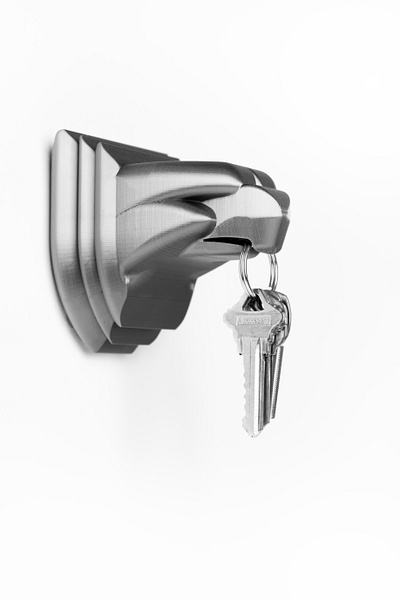 The Eagle Architectural Keyhook 3d printing architecture art deco cad design homeware houseware industrial design organization product product design prototyping