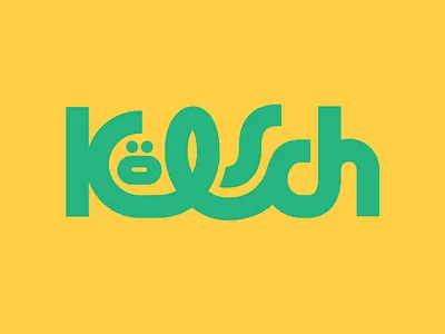 Kölsch branding typogaphy