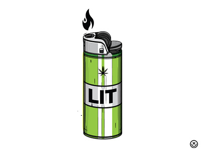 Lit 420 cannabis happy impulse happyimpulse high high life lighter lit weed