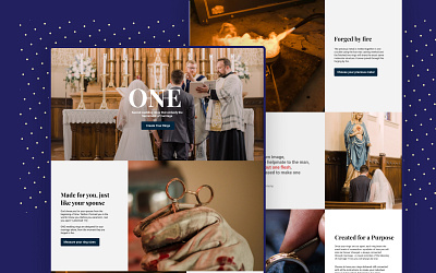 Website - Handcrafted Jewelery design homepage web design