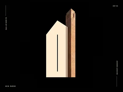 D for W.M. Dudok - Architype Project abstract alphabet art direction design graphic design graphics graphisme johannlucchini minimal type typeface typo typographic typography