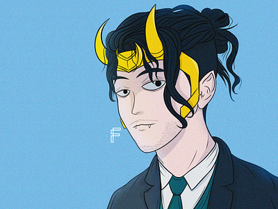 I am Loki of Asgard art artwork design digitalart drawing graphic illustration loki