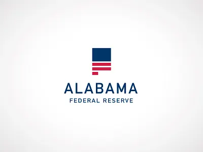 Alabama Federal Reserve logo alabama creative design federal freelance graphic logo montgomery reserve ryan meyer work