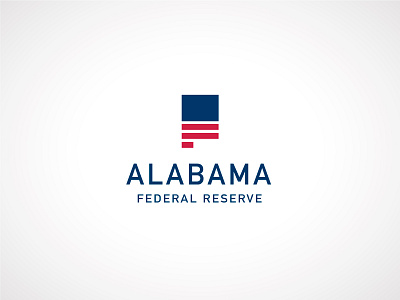 Alabama Federal Reserve logo alabama creative design federal freelance graphic logo montgomery reserve ryan meyer work