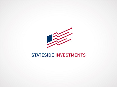 Stateside Investments logo creative design flag freelance graphic investments logo louisiana new orleans ryan meyer stateside work