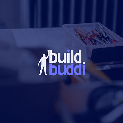 Logo Design for BuildBuddi brand branding build construction diy illustraion logo logo design type typogaphy