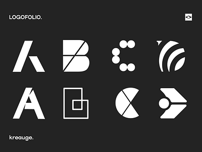 LOGOFOLIO 01 / LETTERMARKS lettermark lettermarks logo logo design logo mark logofolio portfolio