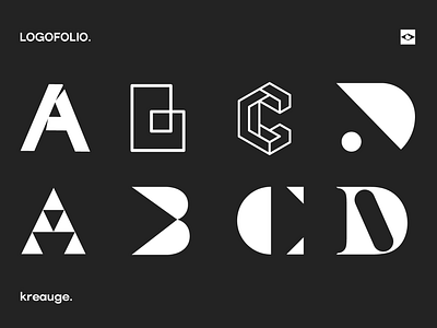 LOGOFOLIO 01 / LETTERMARKS lettermark logo logo design logo designer logo mark logos type