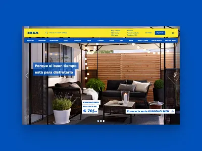 Ikea flat icon minimal redesign typography ui ux vector visual design web website