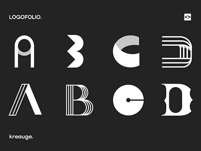 LOGOFOLIO 01 / LETTERMARKS icon lettermark lettermarkexploration lettermarklogo lettermarks logo logo design logo designer logo mark logodesign logodesigner logos typography vector