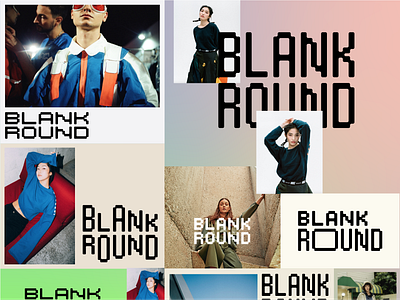 Blank Round: Pixel Direction - Dead asian culture brand identity branding color culture design gradients graphic design identity design illustration logo logo design logo identity logotype product design responsive branding streetwear typography