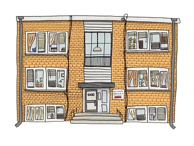 Southside Apartment illustration