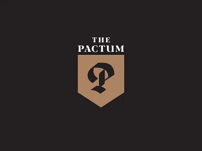 Pactum Podcast bible blackletter branding handlettered illustration lettering logo podcast podcast art reformed sermon theology typography