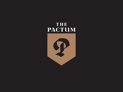 Pactum Podcast bible blackletter branding handlettered illustration lettering logo podcast podcast art reformed sermon theology typography