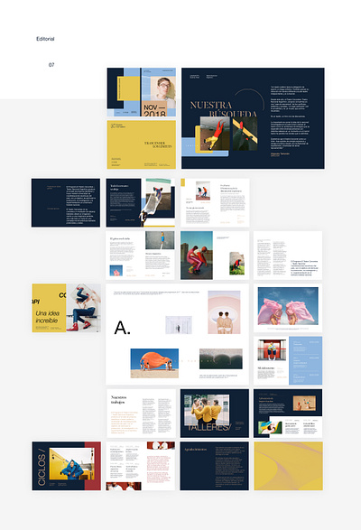 CERVANTES book booklet design editorial editorial art editorial design editorial layout landing magazine magazine design product typography ui ux uxui