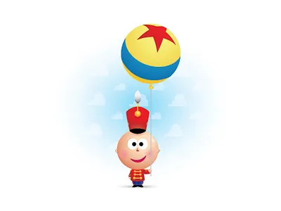 Pixar 35th adobe illustrator character design cute disney illustration jerrod maruyama jmaruyama kawaii pixar vector