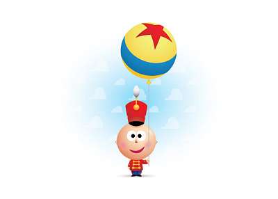 Pixar 35th adobe illustrator character design cute disney illustration jerrod maruyama jmaruyama kawaii pixar vector